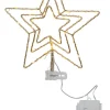 TOPSY Toppstjärna Batteri 27,5cm Mässing