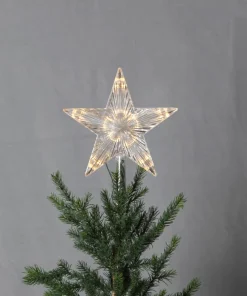 Topsy Toppstjärna 22cm Transparent