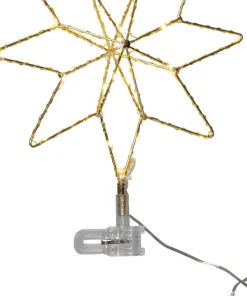 TOPSY Toppstjärna 28LED 30cm Guld IP44