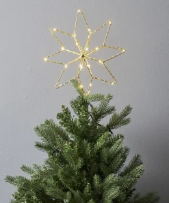 TOPSY Toppstjärna 28LED 30cm Guld IP44