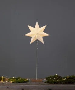 TOTTO Stjärna på fot 80cm Ek