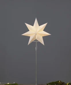 TOTTO Stjärna på fot 80cm Svart
