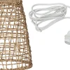 TOVE Lampskärm inkl Sladd 23cm Natur IP44