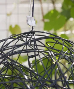 TRASSEL Utomhusdekoration 30cm 50LED IP44 Svart