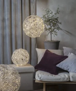 TRASSEL Utomhusdekoration 30cm 50LED IP44 Silver