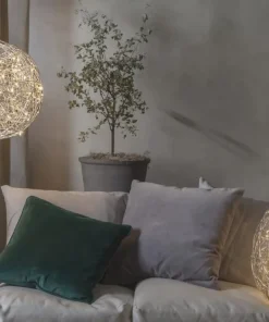 TRASSEL Utomhusdekoration 30cm 50LED IP44 Silver