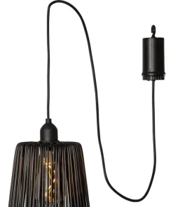 TWINE Utomhuslampa Batteri 15cm Svart