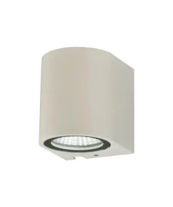 UNION Vägglampa Ute Ner 8cm Vit IP54