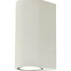 UNION Vägglampa Ute Upp 15cm Vit IP54