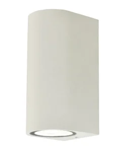UNION Vägglampa Ute Upp 15cm Vit IP54