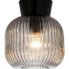 VANJA Plafond 20cm Svart/Rökgrå