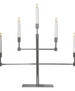 VIDE Ljusstake 5L 53cm Krom