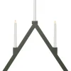 VIKA Ljusstake Batteri 64cm LED Grön