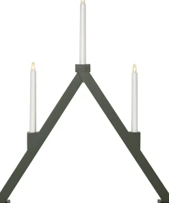 VIKA Ljusstake Batteri 64cm LED Grön