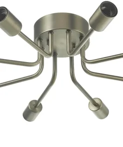 VINCENT Plafond 8L 60cm Antik Nickel