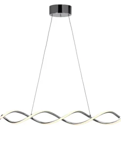 VINDLA LED Takpendel 87cm Krom