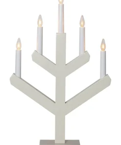 VINGA Ljusstake 5L 50cm Beige