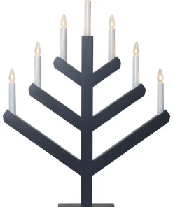 VINGA Ljusstake 7L 62cm Grafit