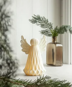 VINTER ÄNGEL Bordsdekoration 19cm