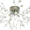 VIVA Plafond 57cm Krom/Klar