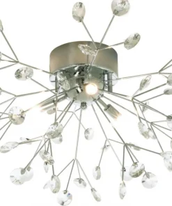 VIVA Plafond 57cm Krom/Klar