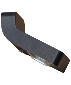 WALLY Solcells-vägglykta 5,5cm Svart IP44