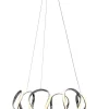 WAVE LED Takpendel Stepdim 55cm Krom