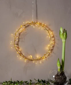 WINNY Hängande dekoration Batteri 28cm Guld