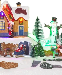 WINTERVILLE Panorama Batteri 23,5cm 10LED Flerfärgad