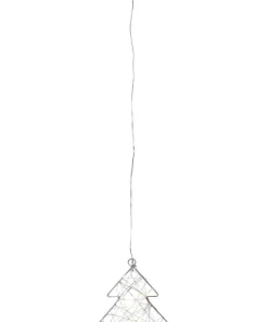 WIRY GRAN Hängande med sugkopp 20cm 12LED Silver