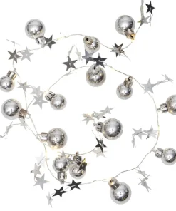 X-MAS Ljusslinga 90cm Silver