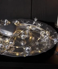 X-MAS Ljusslinga 90cm Silver