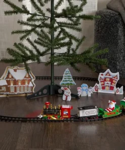 X-MAS Train 1,03m Flerfärgad