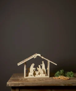 YULETIDE Ljusstake Batteri 5L 26,5cm Natur