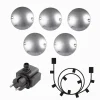 ZENIT Decklight 7cm 5-Pack inkl. Trafo 12V IP67