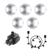 ZENIT DUO Decklight 7cm 5-Pack inkl. Trafo 12V IP67