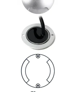 ZENIT DUO Decklight 7cm 5-Pack inkl. Trafo 12V IP67